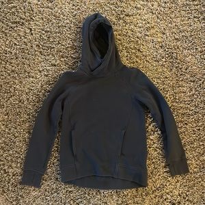 LULULEMON black hoodie size 4. Great used condition!